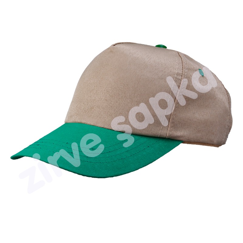 Bereket Şapka Bej - Yeşil