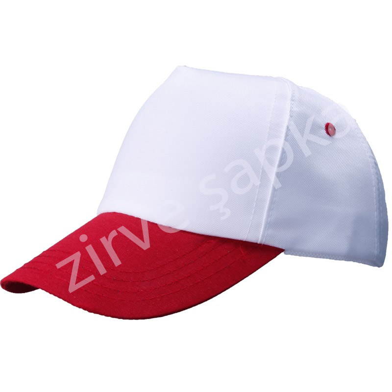 Bereket Şapka Beyaz - Kırmızı