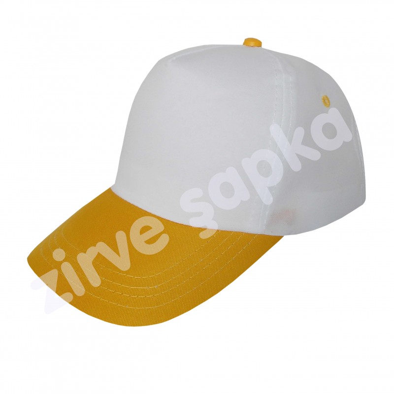 Bereket Şapka - Beyaz Sarı