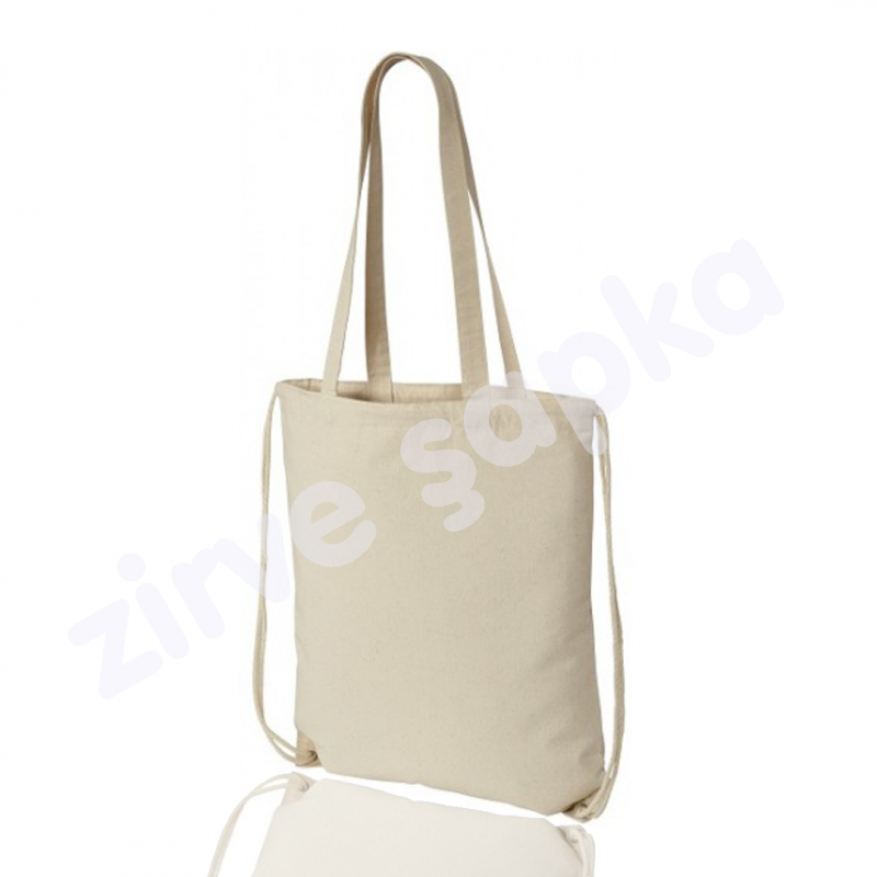 İpli Ve Saplı Bez Çanta