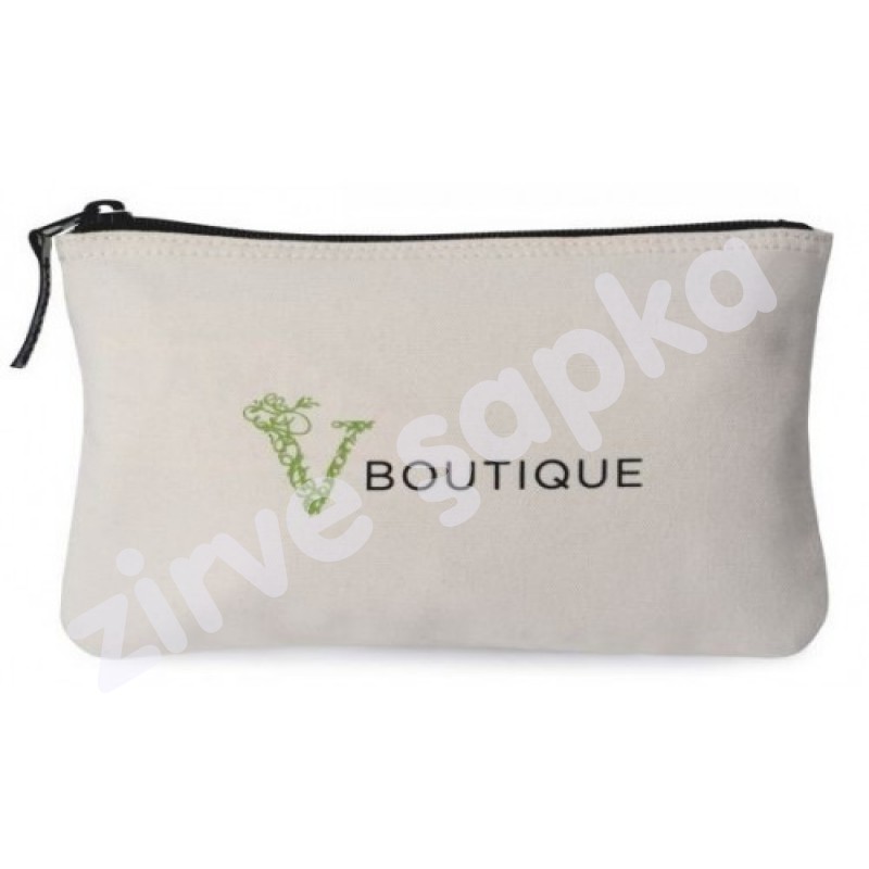 Kanvas Kozmetik Çanta