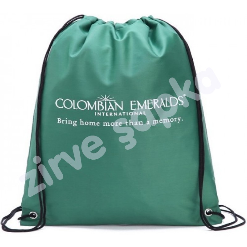 Kuş Gözlü İpli Elyaf Sırt Çantası