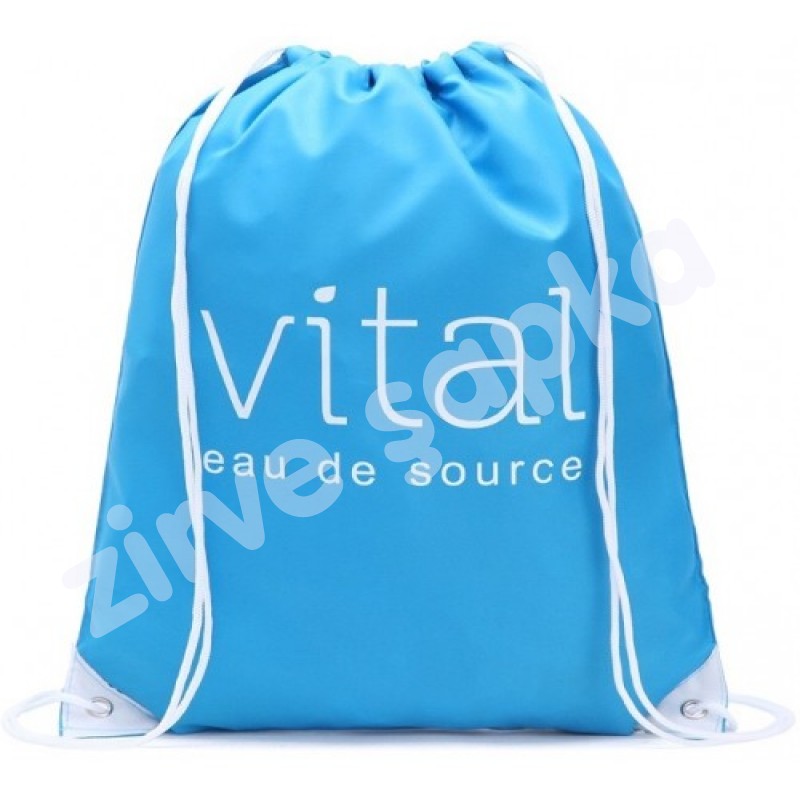 Kuş Gözlü İpli Tela Sırt Çantası