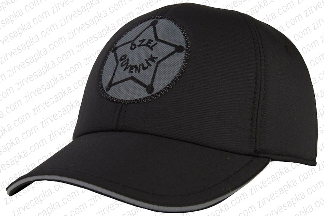 Özel Güvenlik Şapkası Siyah