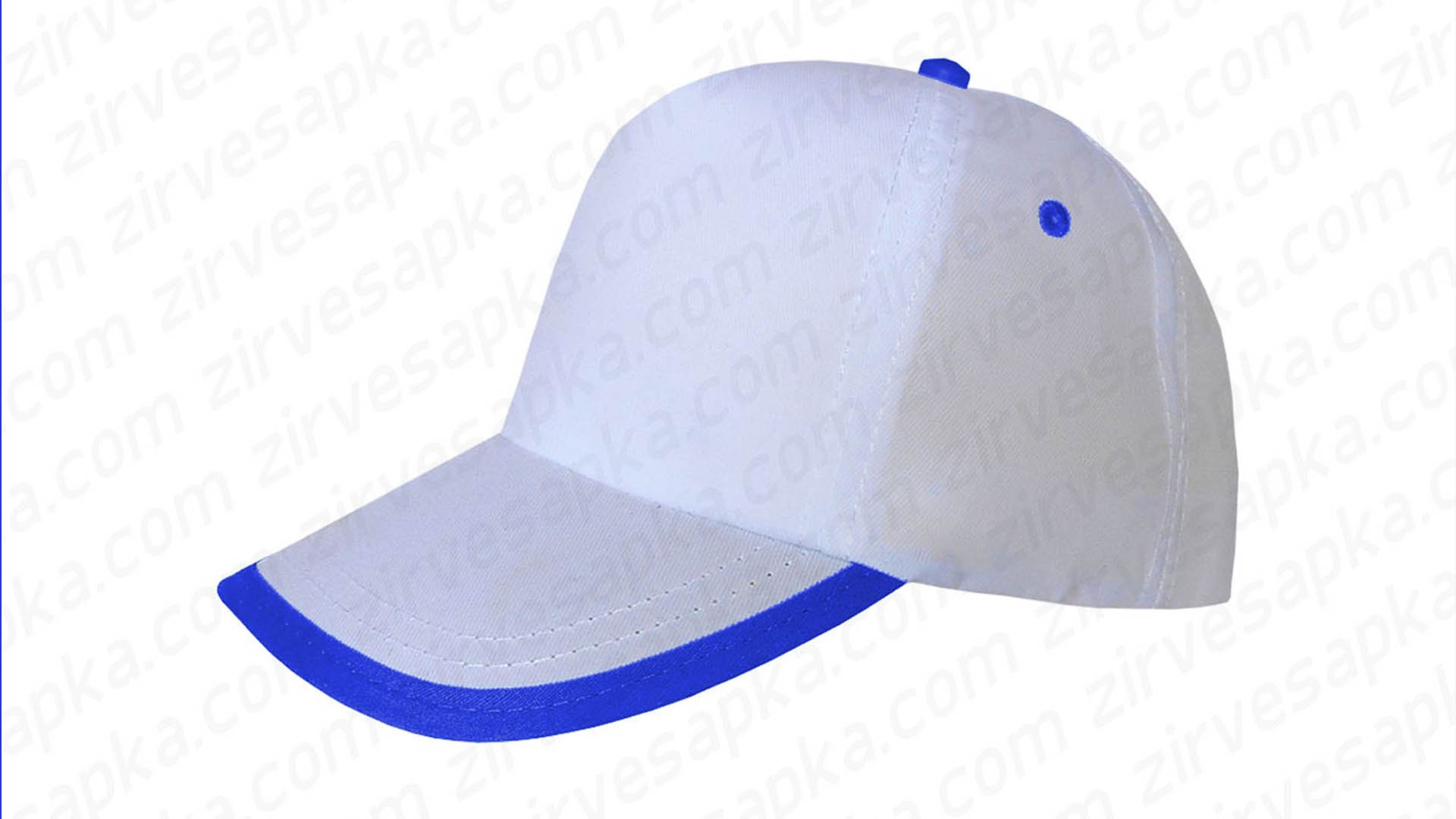 Siperi Biyeli Bereket Şapka - Beyaz Mavi