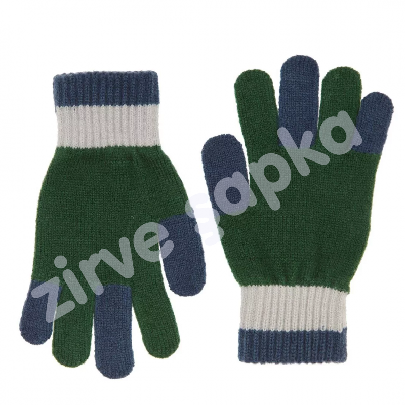 Triko Parmaklar Renkli  Eldiven